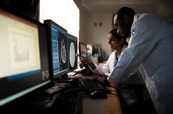 Penn Radiology Residents in PCAM Nuclear Imaging Room